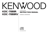 Kenwood KDC-7080RV User manual