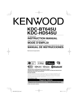 Kenwood KDC-BT645U User manual