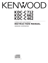 Kenwood KDC-C662 User manual