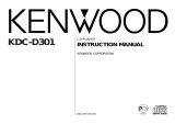 Kenwood KDC-D301 User manual