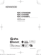 Kenwood KDC-U7056BTL User manual