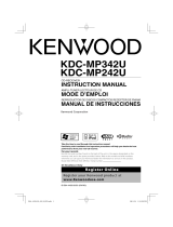 Kenwood KDC-MP242U User manual