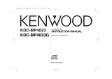 Kenwood KDC-MP4023 User manual