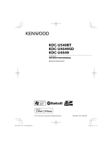 Kenwood KDC-U4549SD User manual
