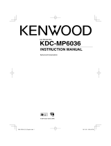 Kenwood KDC-MP6036 User manual