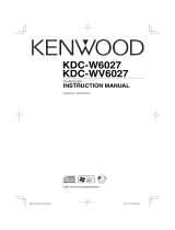 Kenwood KDC-W6027 User manual