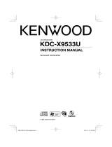 Kenwood KDC-X9533U User manual