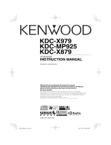 Kenwood KDC-X879 User manual