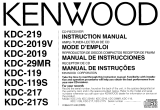 Kenwood KDG29MR User manual