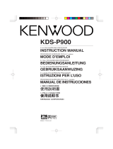 Kenwood KDS-P900 User manual