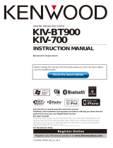 Kenwood KIV-BT900 User manual