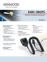 Kenwood KMC-38GPS User manual