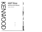 Kenwood KMT-5032 User manual