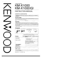 Kenwood KM-X1000 User manual