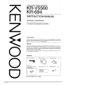 Kenwood KR-V5560 User manual