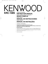 Kenwood KRC-108S User manual