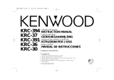 Kenwood KRC-394 User manual
