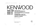 Kenwood KRC-37 User manual