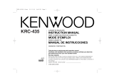 Kenwood KRC-435 User manual