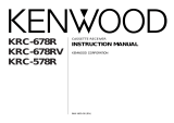 Kenwood KRC-678R User manual