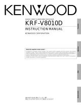 Kenwood KRF-V8010D User manual