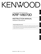 Kenwood KRF-V8070D User manual