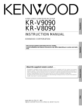 Kenwood KR-V8090 User manual