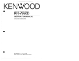 Kenwood KR-V990D User manual