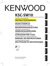 Kenwood KSC-SW10 User manual