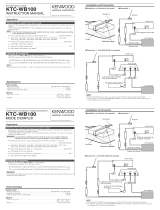 Kenwood KTC-WB100 User manual