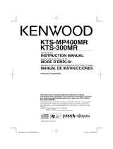 Kenwood KTS300MR - Radio / CD Player User manual