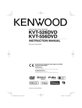 Kenwood KVT526DVD User manual
