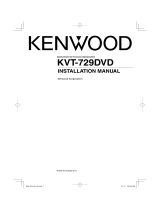 Kenwood KVT-729DVD User manual