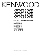 Kenwood KVT-735DVD User manual