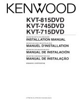 Kenwood KVT-715DVD User manual