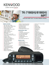 Kenwood TK-8180(H) User manual