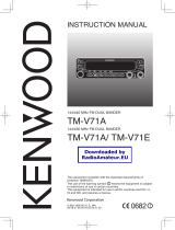 Kenwood TM-V71A User manual