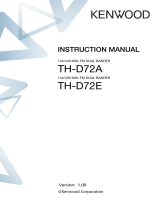 Kenwood TH-D72E User manual