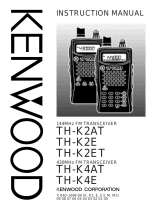 Kenwood TH-K2AT User manual