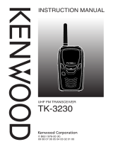 Kenwood TK-3230 User manual