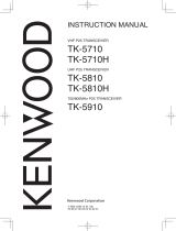 Kenwood TK-5910 User manual