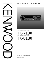 Kenwood TK-8180 User manual