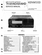 Kenwood TK-931A(D) User manual