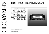 Kenwood TM-G707 User manual