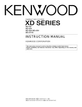 Kenwood XD-301 User manual