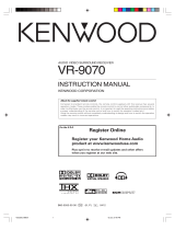 Kenwood VR-9070 User manual