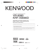 Kenwood VR-9080 User manual
