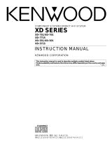 Kenwood XD-501 User manual