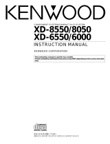 Kenwood XD-6550 User manual