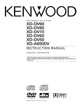 Kenwood XD-DV50 User manual